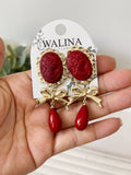 PENDIENTES FLAMENCA PERLA PEN899