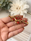 BROCHE ROJO BRO599