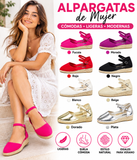 Alpargatas de Mujer con Cuña para Flamenco, Feria y El Rocío – Cómodas con Correa al Tobillo 787-1A