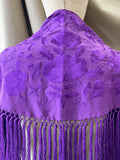 MANRONCILLO BORDADO 270049 MEDIANA PARA ADULTOS Y NIÑAS LILA
