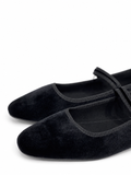 Bailarinas Mary Jane para Mujer -Punta Cuadrada -Suaves y Cómodas -Correa con Hebilla YR8895
