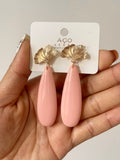 Pendientes artesanales de cuentas de colores – Diseño exclusivo zpen899