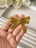 Peineta broche lazo terciopelo bro399 - FELIZ SHOPPING 