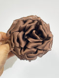 Pinza de pelo con rosa 3D- 11CM DIAMETRO pin699