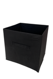 3 Caja de Almacenamiento Plegable Negra con Asa 30*30cm tk25
