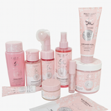 Cuidado Facial Kiss Beauty Rosa （Limpiador.Tónico.Desmaquillante.Hidratación）Tk25