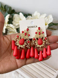 PENDIENTE COLOR PARA FLAMENCO PEN799