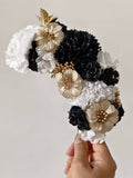 CORONA DE FLAMENCAS LARGA 22CM ANCHO 9CM FLO1699 - FELIZ SHOPPING 