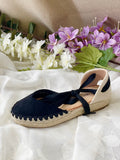 Esparto planas con cintas -Cómodas y versátiles para verano 9018 6018 - FELIZ SHOPPING 