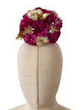 Ramillete de Flores Flamenca Hecha a Mano con Flores de Tela TK-26-f16 - FELIZ SHOPPING 