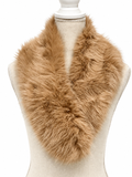 Cuello de Pelo Sintético para Mujer -Con Pinza y Gancho  270026