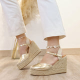 Esparto de cuña con plataforma de yute - Cómodas y versátiles 6007