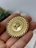 BROCHE MONEDA RODADO BRO599