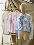Blusa con lazo 16122