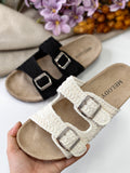 Sandalias Mujer Tipo Bio con Doble Hebilla MY115