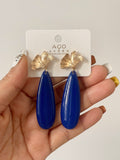 Pendientes artesanales de cuentas de colores – Diseño exclusivo zpen899