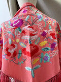 LM270039 MANTONCILLO BORDADO FLORE CORAL 23 MANT6999 - FELIZ SHOPPING 