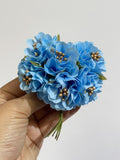 FL RAMILLETES 6U CADA FLORE 4CM DIÁMETRO FLO300 - FELIZ SHOPPING 