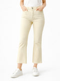Jeans cropped de tiro alto y pierna acampanada-Varios colores 3873