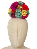 Ramillete de Flores Flamenca Hecha a Mano con Flores de Tela TK-26-f16 - FELIZ SHOPPING 