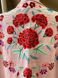 MANTONCILLO BORDADO CLAVER ROSA 270061 - FELIZ SHOPPING 