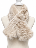 Bufanda de Pelo Sintético para Mujer – Suave, Cálida y Elegante – 94 × 13 cm 270063