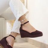 Esparto de cuña de esparto para mujer -Cómodos y elegantes 6006