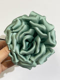 Pinza de pelo con rosa 3D- 11CM DIAMETRO pin699