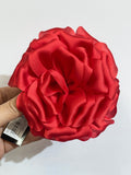 Pinza de pelo con rosa 3D - 11CM DIAMETRO pin699