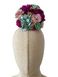 Ramillete de Flores Flamenca Hecha a Mano con Flores de Tela TK-26-f16 - FELIZ SHOPPING 