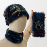 Cuello de pelo 2 en 1 -Cuello y Gorro en Uno bu1499