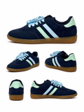 Zapatillas Retro Unisex de Ante -Cómodas, Casual y Antideslizantes B660