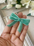 Broche Peine para el Cabello con Lazo de Terciopelo (Varios Colores) Tk-26-bro399