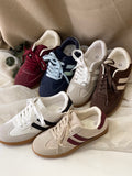 Zapatillas Retro Unisex de Ante -Cómodas, Casual y Antideslizantes B660