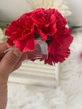 PEINETA CRAVER ROJO BRO899 - FELIZ SHOPPING 