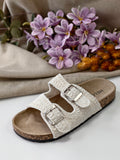 Sandalias Mujer Tipo Bio con Doble Hebilla MY115
