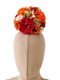 Ramillete de Flores Flamenca Hecha a Mano con Flores de Tela TK-26-f16 - FELIZ SHOPPING 