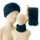 Cuello de pelo 2 en 1 -Cuello y Gorro en Uno bu1499