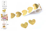 5CM PEGATINAS DE CORAZON 120PCS