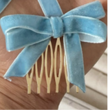 Broche Peine para el Cabello con Lazo de Terciopelo (Varios Colores) Tk-26-bro399