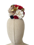 Ramillete de Flores Flamenca Hecha a Mano con Flores de Tela TK-26-f16 - FELIZ SHOPPING 