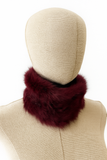 Cuello de pelo 2 en 1 -Cuello y Gorro en Uno bu1499