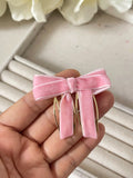 Peineta broche lazo terciopelo bro399 - FELIZ SHOPPING 