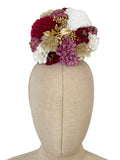 Ramillete de Flores Flamenca Hecha a Mano con Flores de Tela TK-26-f16 - FELIZ SHOPPING 