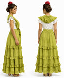 70299 Conjunto Flamenco Piquillo y Falda con Volantes (Camiseta Blanca No Incluida)