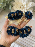 Flamenco de Flores – Pendientes y Peineta