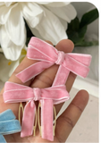 Broche Peine para el Cabello con Lazo de Terciopelo (Varios Colores) Tk-26-bro399