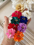 PEINETA FLORE FLAMENCO -echo mano Tk-26 - FELIZ SHOPPING 