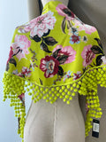 MANTONCILLO CELESTE ESTAMPADO MADRONO MANT3399 - FELIZ SHOPPING 