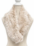 Cuello de Pelo Sintético para Mujer -Con Pinza y Gancho  270026